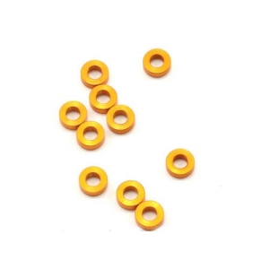 303123-O 3x6x2.0mm Aluminum Shim (Orange) (10)