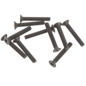 AXA149  Yeti™ XL M3x20mm Hex Socket Flat Head - Black (10pcs)