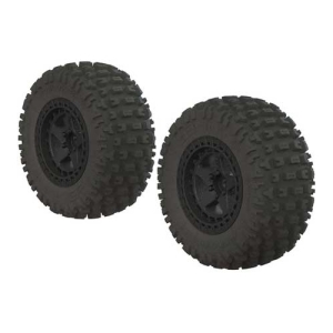 AR550042 Fortress SC Tire Set Glued Black (2) 14mm&amp;nbsp;&amp;nbsp;