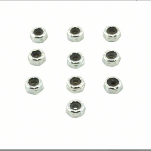 LOSA6308 Losi 4-40 Steel Locking 1/2 Nuts (10)