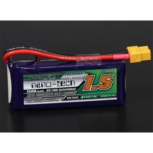 9210000078 Turnigy nano-tech 1500mah 3S 35~70C Lipo Pack (최상급 락클/헬기/비행기)