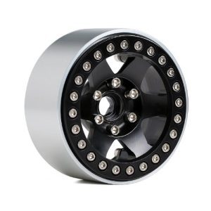 R30219 1.9 CN05 Aluminum beadlock wheels (Black) (4)