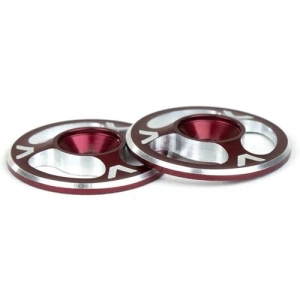 AV1060-RED Triad Wing Buttons | Red