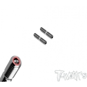 TP-140-B 64 Titanium Adujustable Camber Screw 4x18mm 2pcs.