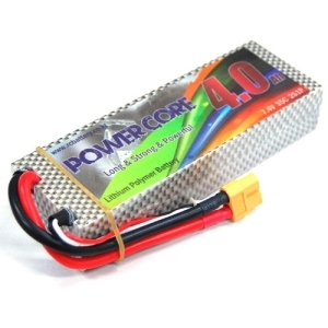 PC-74400035 POWER CORE Li-po Battery 7.4v 2S1P 4000mah 35c 사이즈 : 138 x 47 x 25mm