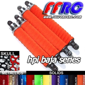 5B018ORG [4개 한대분] HPI BAJA 5B, 5T, 5SC Shock Boots (Orange)