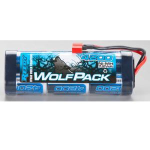 [추천상품]AAK684 WolfPack 6C 7.2V 4200mAh NiMH Stick Deans