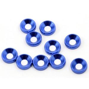 JQA036 M4 Countersunk Washer Set (10) (Blue)