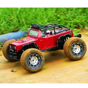 딱1대만남음 !15만 가격인하판매! Thunder Tiger 1/8 4WD Kaiser eMTA Monster Truck Red RTR