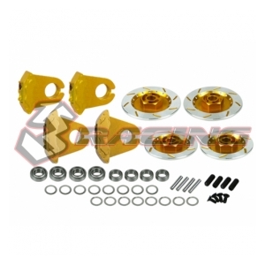 3RAC-AD12/V3/GO Realistic Brake Disk Set - Ver. 3 - Gold