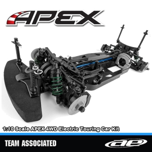 아펙스 한정판 1/10 4륜구동 투어링 카 키트(APEX Limited Edition 1:10 4WD Touring Car Kit) [AAK30119]