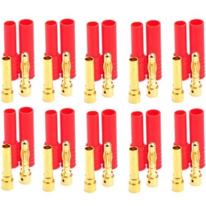 UP-AM1009C-3 HXT 4mm / 4mm Bullet Connector (10pair)