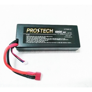 AYP6800-2D  프로테크 7.4V 6800mAh 2S1P 60C case G [AYP6800-2D]