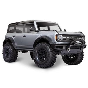 CB92076-4 Silver Silver Bronco Traxxas TRX-4 Scale and Trail Crawler