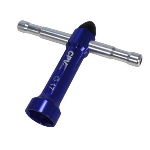 60174B  Blue Aluminum 17mm Socket Hex Driver