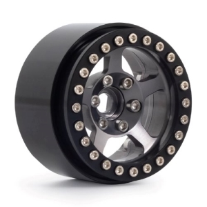 R30405  1.9 CN14 Aluminum beadlock wheels (Titanium gray) (4)