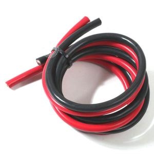 SJ-R8047 SILICON WIRE 13AWG 1M (RED/BLACK) RED/BLACK 13AWG 1미터
