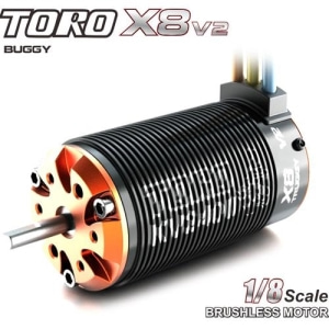 SK-400010-11 SKY RC - 1:8 TORO X8 V2 2400KV (1:8 모터, 센서리스 타입)