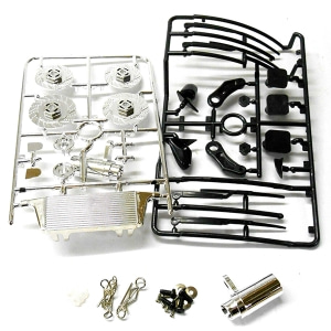 1/10 Touring Car Accessory Set (Wipers Exhaust Intercooler Brake Discs...) 투어링 악세사리