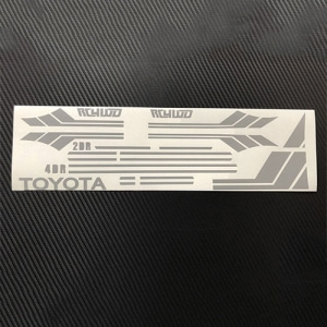 Z-B0174 Clean Stripes for Mojave II 2/4 Door Decal Sheet (Grey)