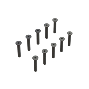 ARA703016 Flat Head Hex Machine Screw M3.5x16mm (10)