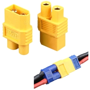 UP-XT60-E3 XT60 Male Plug To EC3 Female Connector Plug (1pcs) 1개