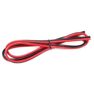 Turnigy High Quality 14AWG Silicone Wire 1m Bonded Pair (Black/Red)