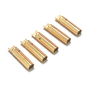 UP-AM1003F-2 Hi Amper Euro 4mm Gold Connector Female (5pcs)