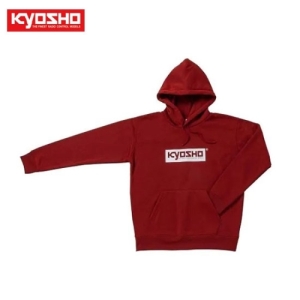 KYKOS-PK01BG-LL KYOSHO Box Logo Hoodie (Burgundy/LL)