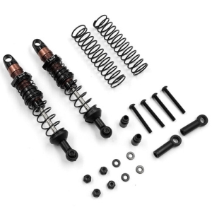 DDC-090BK [2개입] Desert Cobra Dual Spring Damper Pair Black for 1/10 RC Offroad