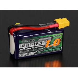 N1000.4S.45 Turnigy nano-tech 1000mAh 4S 45~90C Lipo Pack (오프로드/보트/헬기/비행기)