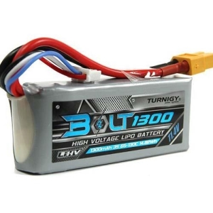 9210000158-0 Turnigy Bolt 1300mAh 3S 11.4V 65~130C High Voltage Lipoly Pack (LiHV)