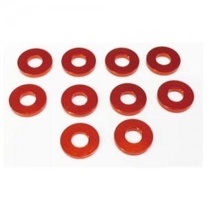 C10167 Alum. Spacer 3 x 7 x 1.0mm 10pcs [Orange]