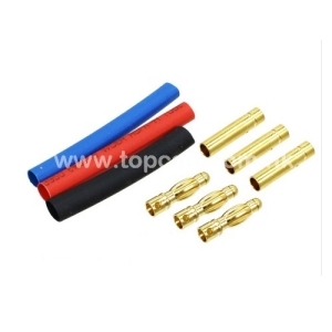 78582GD GOLD 3.5mm connector / 3pair (3 male 3 female)