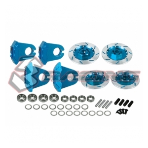 3RAC-AD12/V3/LB Realistic Brake Disk Set- Ver. 3 - Light Blue