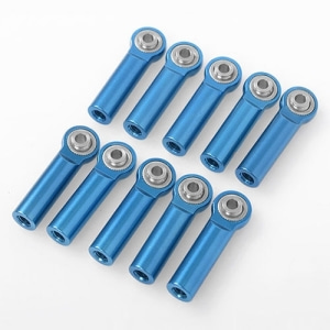 Z-S1675 [10개] M3/M4 Long Straight Aluminum Rod Ends (Blue) (10)