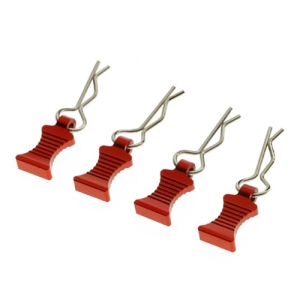 1/10 Metal Body Clips Red (4) 메탈 바디핀 (레드)