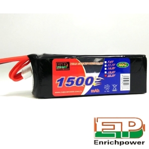 1500-6S-40C 1500mah 22.2V 40C EC3잭 리포배터리 (GOBLIN 380,Blade 360 CFX，Blade Trio 360 용)