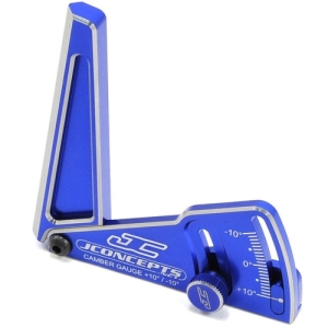 JC2283-1 JConcepts Aluminum Camber Gauge (85mm) (Blue)