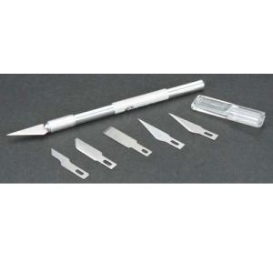 FE19001 라이트 디자인칼 + 5종류칼날 (#1 LIGHT DUTY KNIFE 5 EXTRA ASSORTED BLEDES)