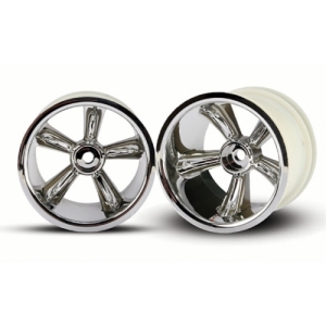 AX4172 TRX® Pro-Star chrome wheels (2) (rear) (for 2.2&quot; tires)