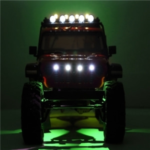 14258 AXIAL SCX10 III JEEP Wrangler Chassis lights Green