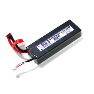 RFI7460-40C  LI-PO 2CELLS 7.4V HARD CASE 6,000mAh 40-80C BATTERY