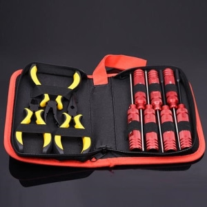 RNA-5522 RNA Tool Black Cat Winner Red Tool Bag-10pcs Set