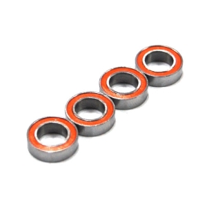 UP-BB1480 High Profermance Double Sealed Ball Bearing 8 x 14 x 4mm (Orange Seals) (4)