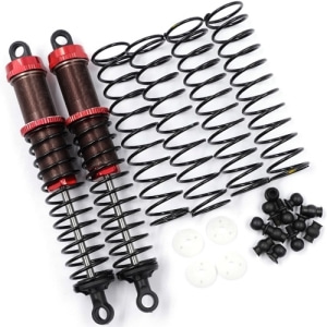 BBG-0110RD  [2개입] Aluminum Big Bore Go 110mm Damper for 1/10 RC Off Road Car (Red)