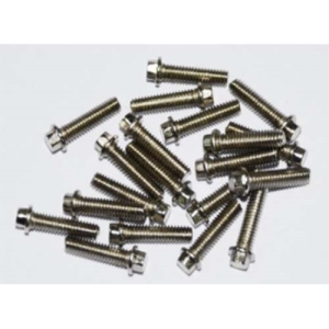 Z-S0417 Miniature Scale Hex Bolts (M2.5 x 10mm) (Silver)