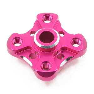 SKD4-011PK Aluminum Lightweight Spur Gear Adaptor For 3Racing Sakura D4 Pink