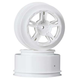Duratrax SC Wheel White Rear SC10 (2)