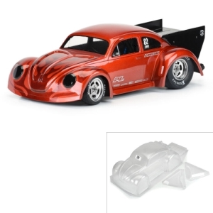 PRO355800 1/10 Volkswagen Drag Bug Clear Body: Drag Car